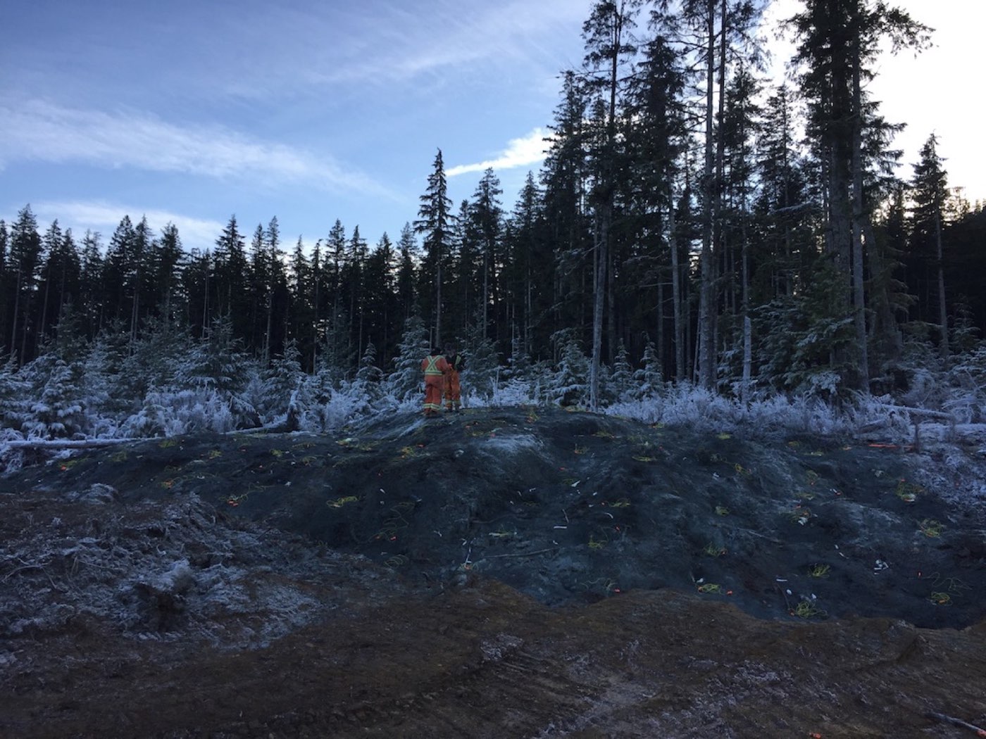 Rock blasting Campbell River BC