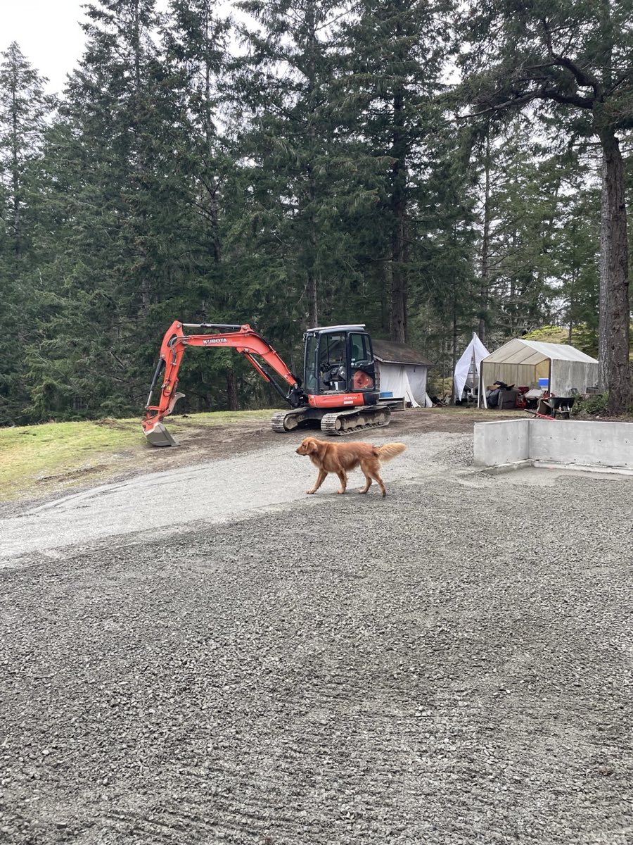 Excavation project Campbell River BC