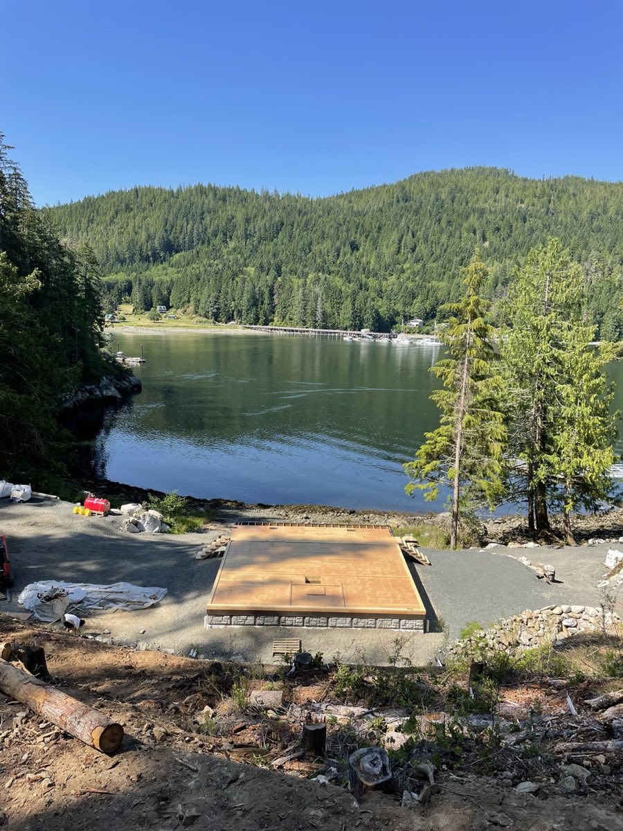 Earthworks Discovery Islands BC