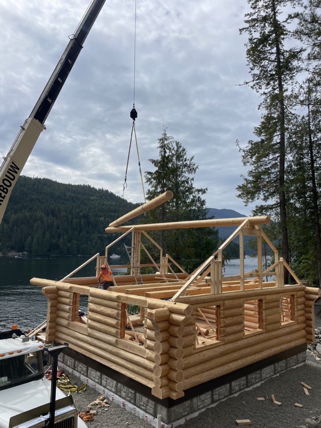 Remote land development Discovery Islands BC